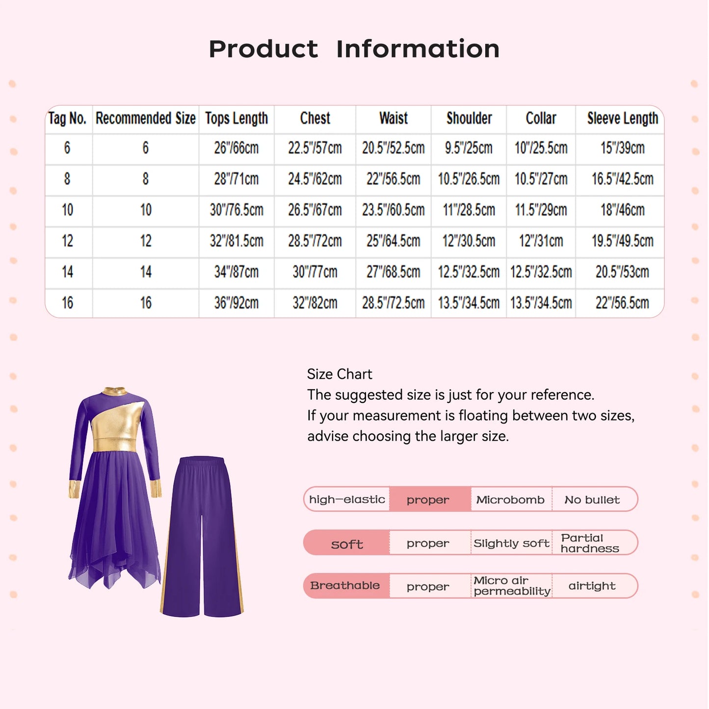 Girls Worship Dancewear