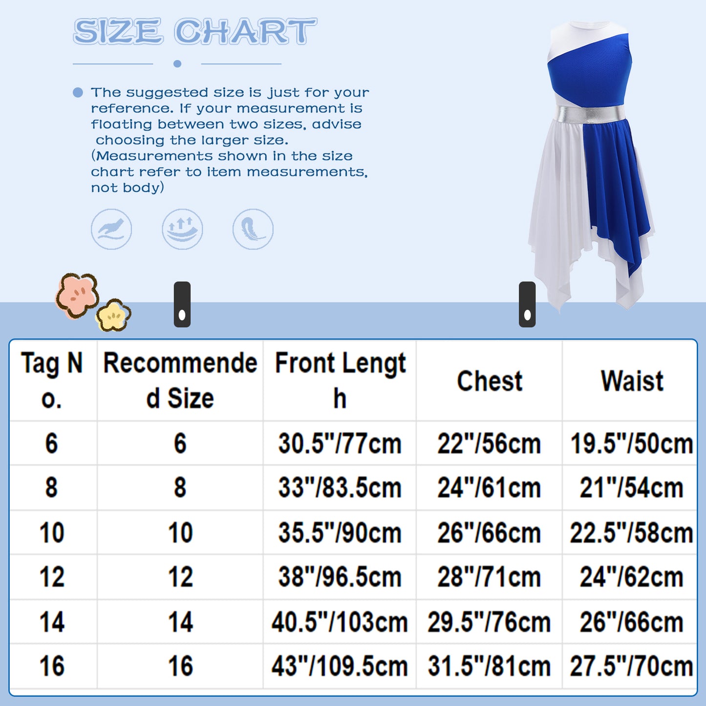 Girls  Celebration of Spirit Church Dress Children Dancewear Stage Performance Wordhip