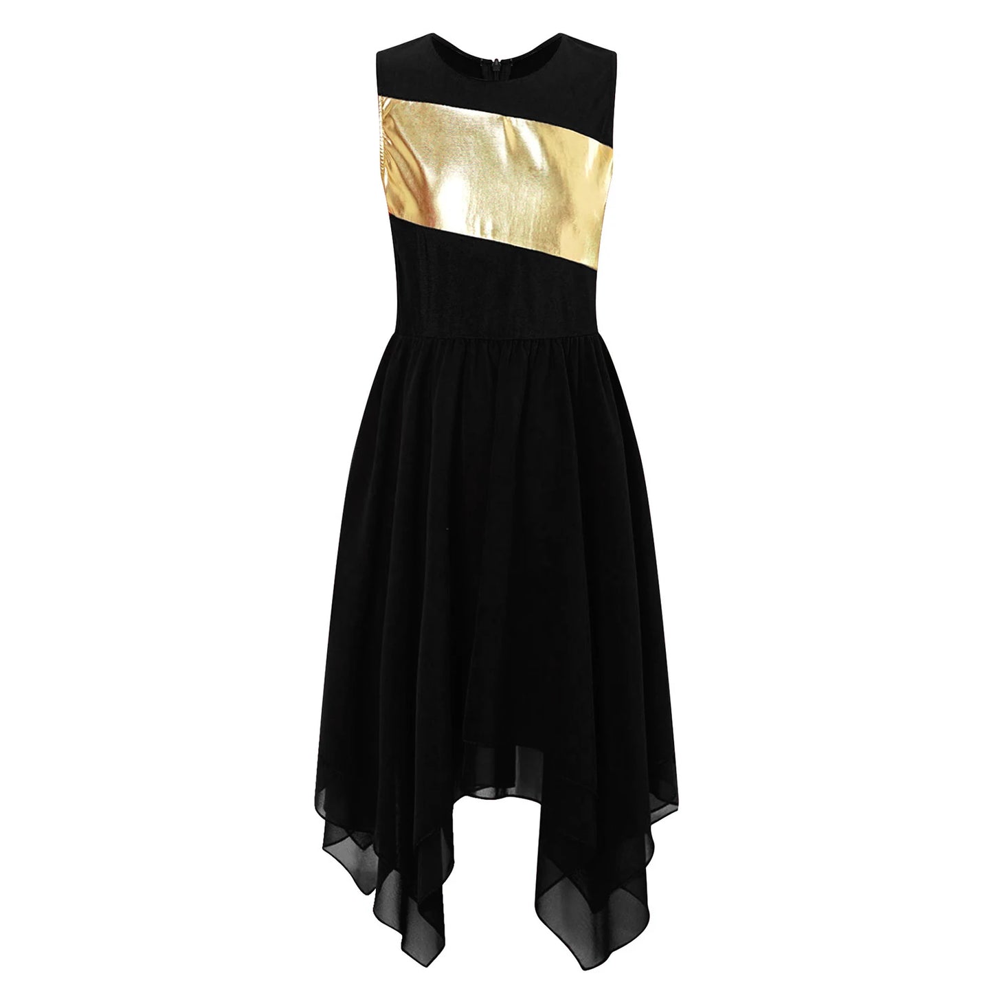 Girls  Celebration of Spirit Church Dress Children Dancewear Stage Performance Wordhip