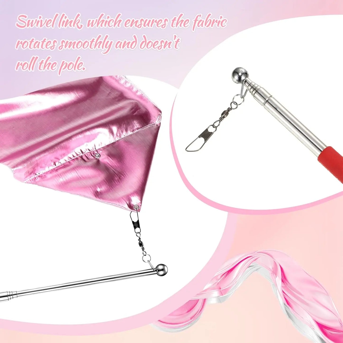 70" Double Layer Dance Streamer  Church Worship Adoration