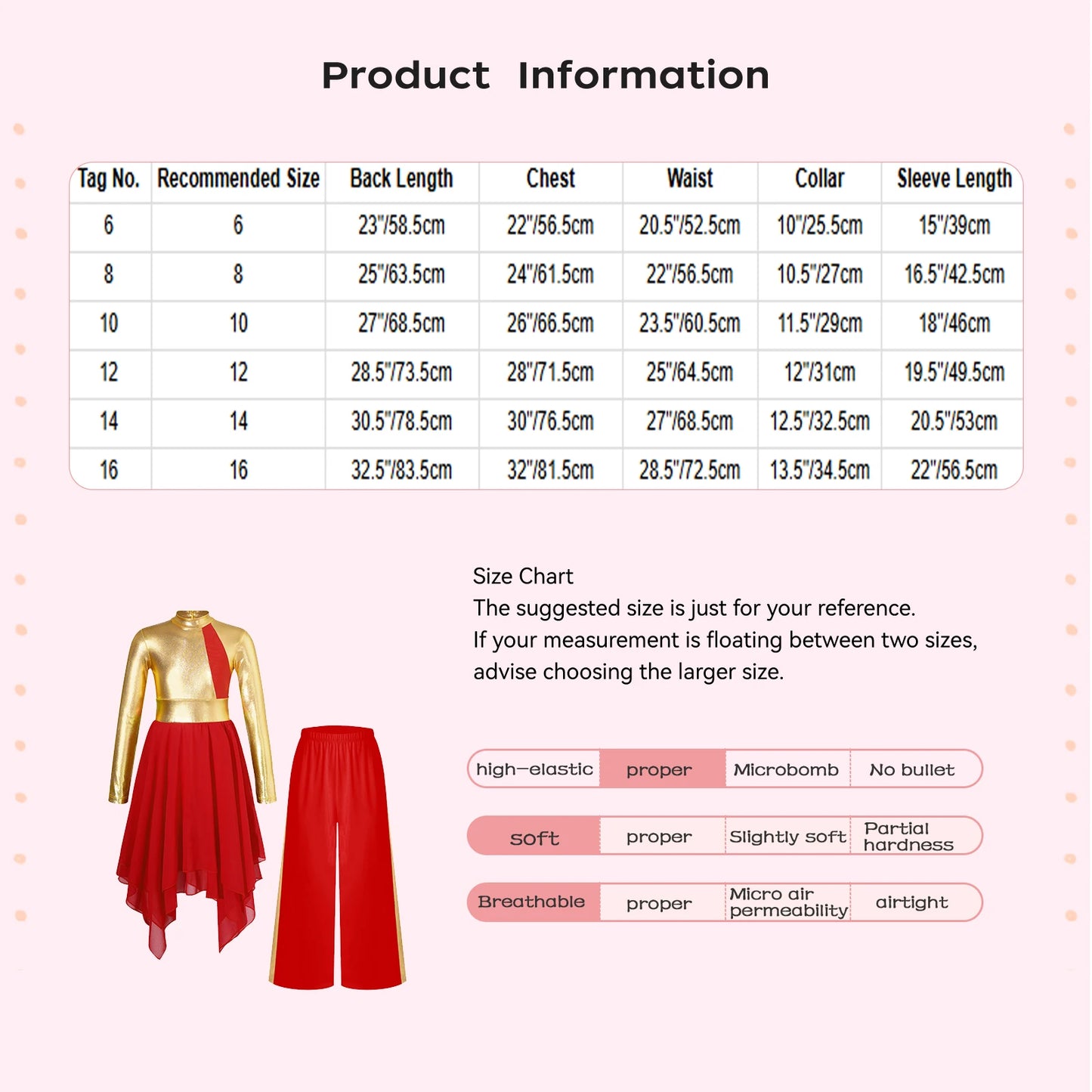 Girls Worship Dancewear