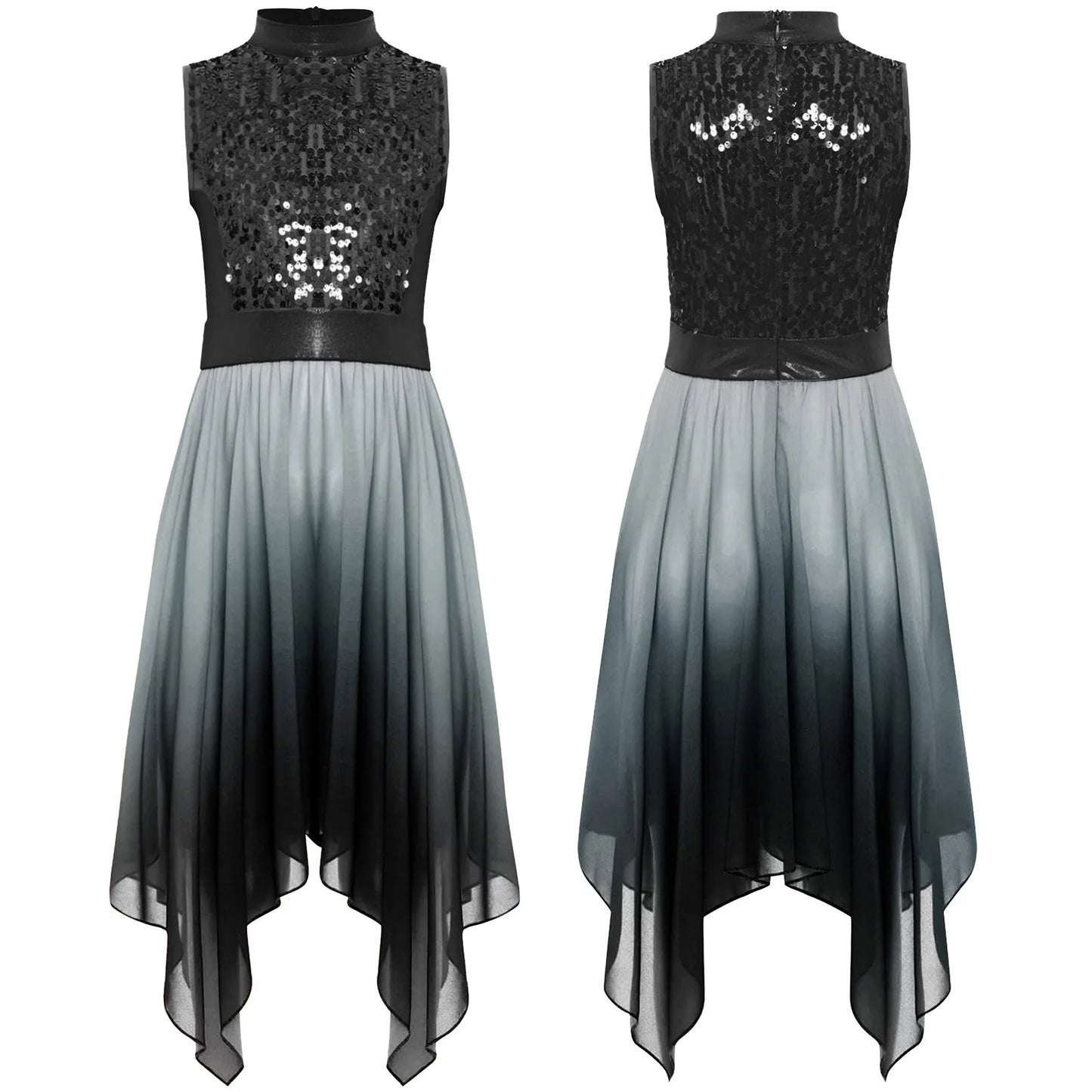 Girls  Celebration of Spirit Church Dress Children Dancewear Stage Performance Wordhip