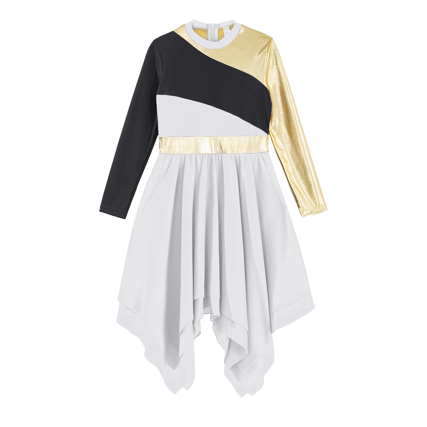 Girls  Celebration of Spirit Church Dress Children Dancewear Stage Performance Wordhip