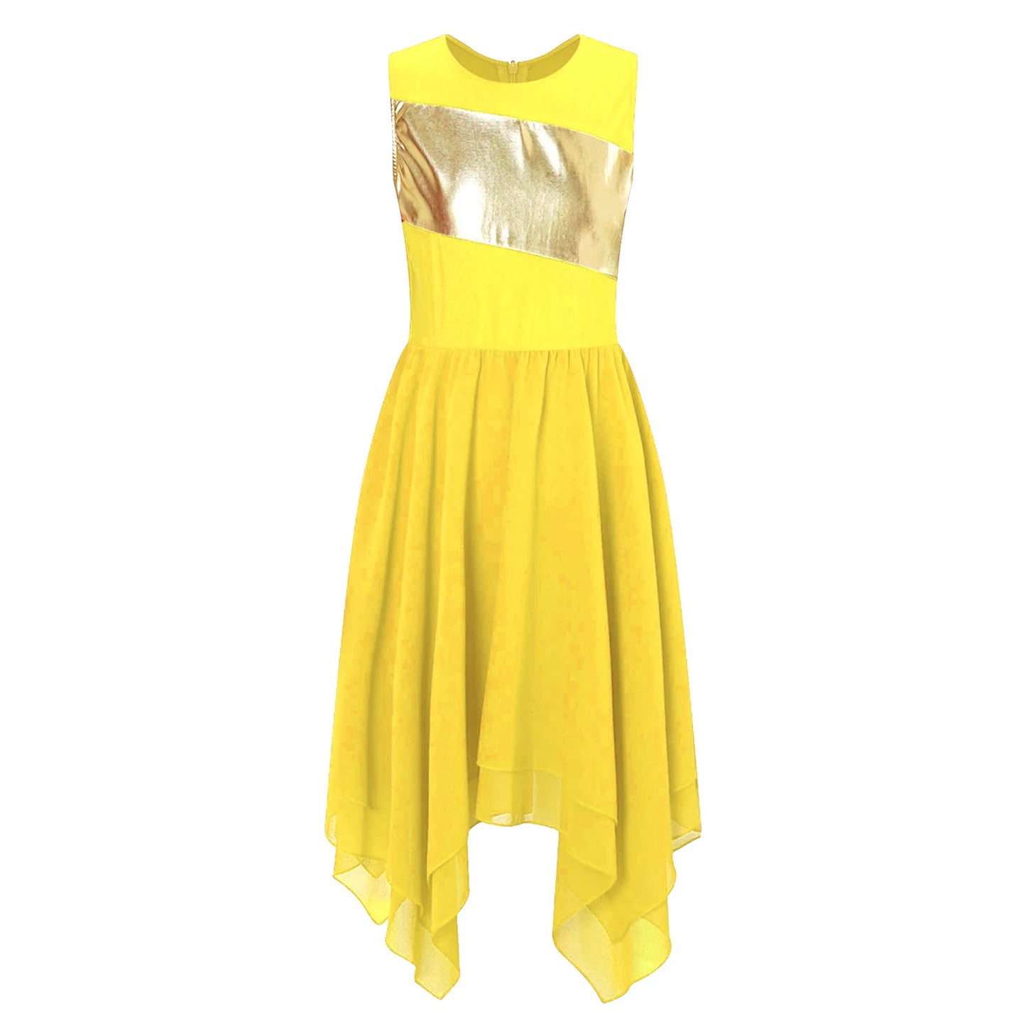 Girls  Celebration of Spirit Church Dress Children Dancewear Stage Performance Wordhip