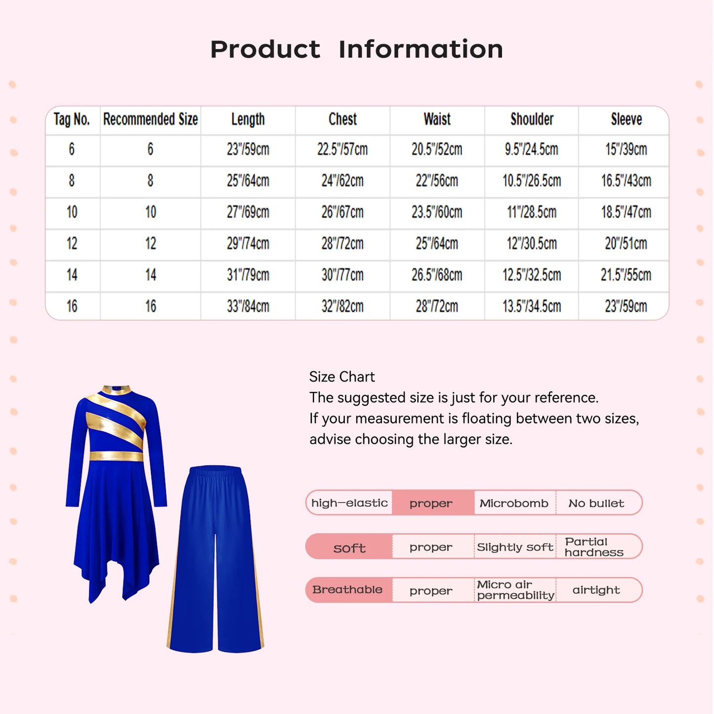 Girls Worship Dancewear